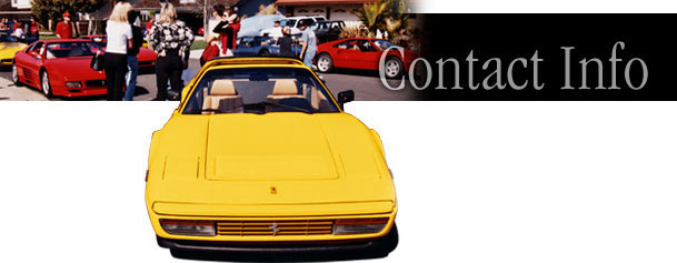 Ferrari club of america pacific region Ferrari club of america pacific region